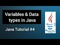 Variables and Data types in Java Java tutorials for beginners in Hindi 2021