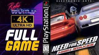 Need For Speed IV High Stakes PS1 100 Longplay No Commentary 4K 