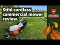 Stihl RMA 765V commercial cordless mower review Is it up to the job