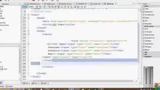 Registration form in JAVA