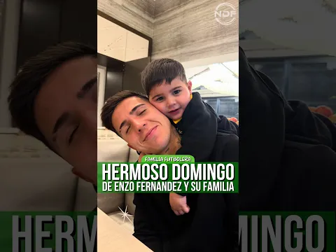 El domingo de Enzo Fernandez y su familia #enzofernandez #fernandez #chelsea