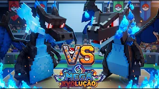 TODAS AS MEGA EVOLUÇÕES: COBBLEDROCK vs SERP POKÉDROCK! 🧬👊: QUAL TEM AS MELHORES MEGAS?