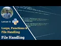 Python File Handling Lecture 11 Getting Started with Python Satyajit Pattnaik