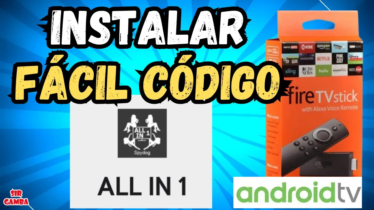 📺 Instala ALL IN 1 en Fire TV y Android TV con Código Downloader 🔥 ¡Rápido y Fácil!