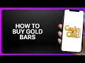 How To Buy Gold Bars In Candy Crush Saga Tutorial
