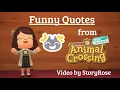 Funny Quotes from Animal Crossing New Horizons