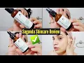 Lagu Suganda skincare Review : Cleanser, White lotus moisturizer, Niacinamide serum and Lip balm