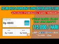 Download Lagu RESMI RILIS : NAMBANG UANG BAYARAN PERJAM 4.800 KLO' PERHARI RP 115.200 !! PENGHASIL UANG TERCEPAT