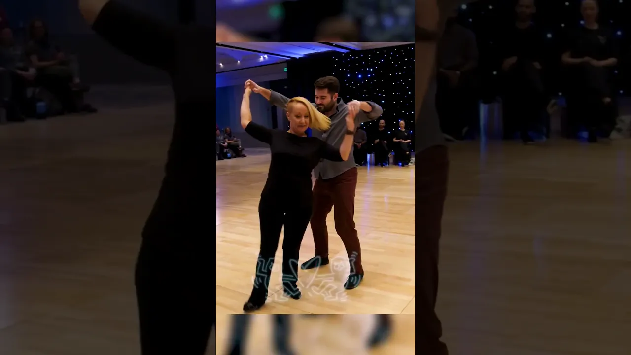 #improv #westcoastswing #dance by Ben Morris & Sarah Vann Drake at Monterey Swingfest 2024