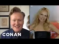 Kristin Chenoweth Changes Outfits Mid-Interview CONAN on TBS