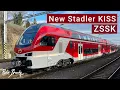 Download Lagu TRIP REPORT | Stadler KISS | ZSSK | Trenčín to Bratislava | New Slovak Double-decker train