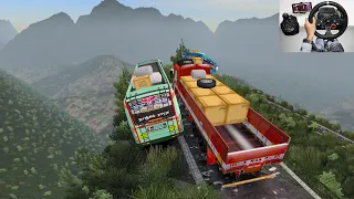 Download SETC Maruti Bus Driver Take a Risk | Euro truck simulator 2 with bus mod | SETC Maruti bus driving MP3