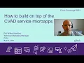 Building on top of Citrix Virtual Apps and Desktops service microapps - Citrix Converge 2021