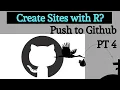 Blogdown Hugo to GitHub with RStudio