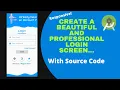 Create beautiful and Professional Login Screen in Android Studio Android apps tutorial RS Techno