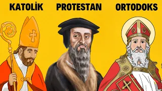 Hristiyanlık Neden Mezheplere Bölündü? (Katolik /Ortodoks /Protestan /Anglikan) - Dinler Tarihi
