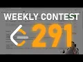 Rank 89 Leetcode Weekly Contest 291