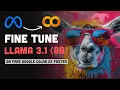 Fine Tune Llama 3 1 8b - 2X Faster With Google Colab and 0