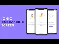 Ionic 5 Onboarding Screen UI - Speed Code