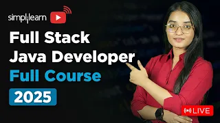 Full Stack Java Developer Course Full Stack Java Developer Tutorial for Beginners Simplilearn