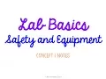 OLD Unit 1 Scientific Method Lab Basics Notes