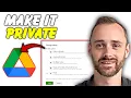Download Lagu How To Make Sure Your Google Drive is Private | Quick Guide