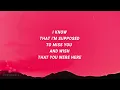 Reneé Rapp - I Think I Like You Better When You're Gone (Lyrics)