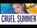 Download Lagu ITZY YEJI 'Cruel Summer' Cover | Colour-coded Lyrics (ENG)
