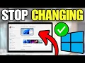 How To Stop Desktop Background Automatically Changing in Windows 11