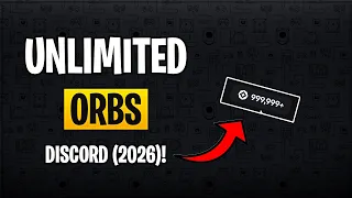 How to Get UNLIMITED DISCORD ORBS Easiest way