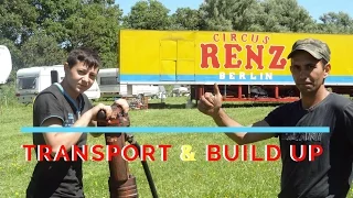 Download Circus RENZ Berlin | Transport \u0026 Build Up | Aufbau | Montage du Cirque MP3