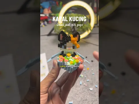 Rakit Kapal Kucing Lucu #mainan