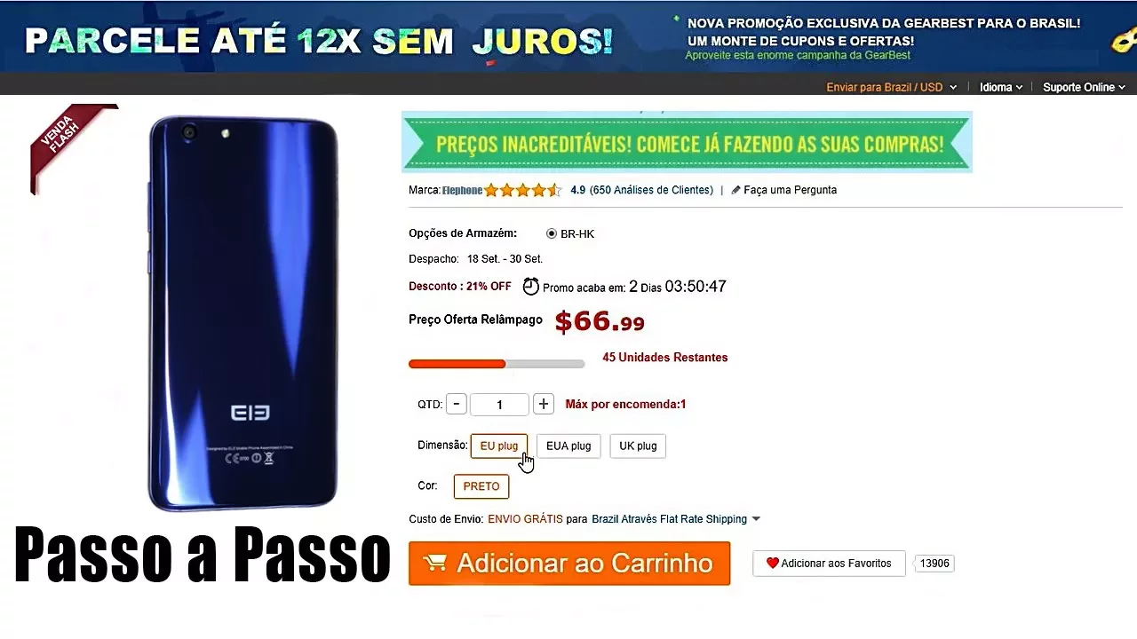COMO COMPRAR NA GEARBEST? PAGAR NO BOLETO OU CARTÃO DE CRÉDITO? FRETE GRÁTIS / SEM TAXA?