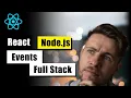 React and NodeJS App SSE and EventSource
