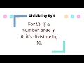 Unlock the Secrets of Divisibility in Minutes