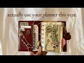 stop buying planners you never use tips to actually use your planner in 2026