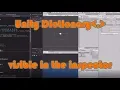 Unity Tutorial - make Dictionary visible in the inspector