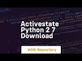 activestate python 2 7 download
