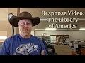 Response to Michael K Vaughn on the Library of America