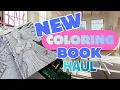 New Adult Coloring Book Haul