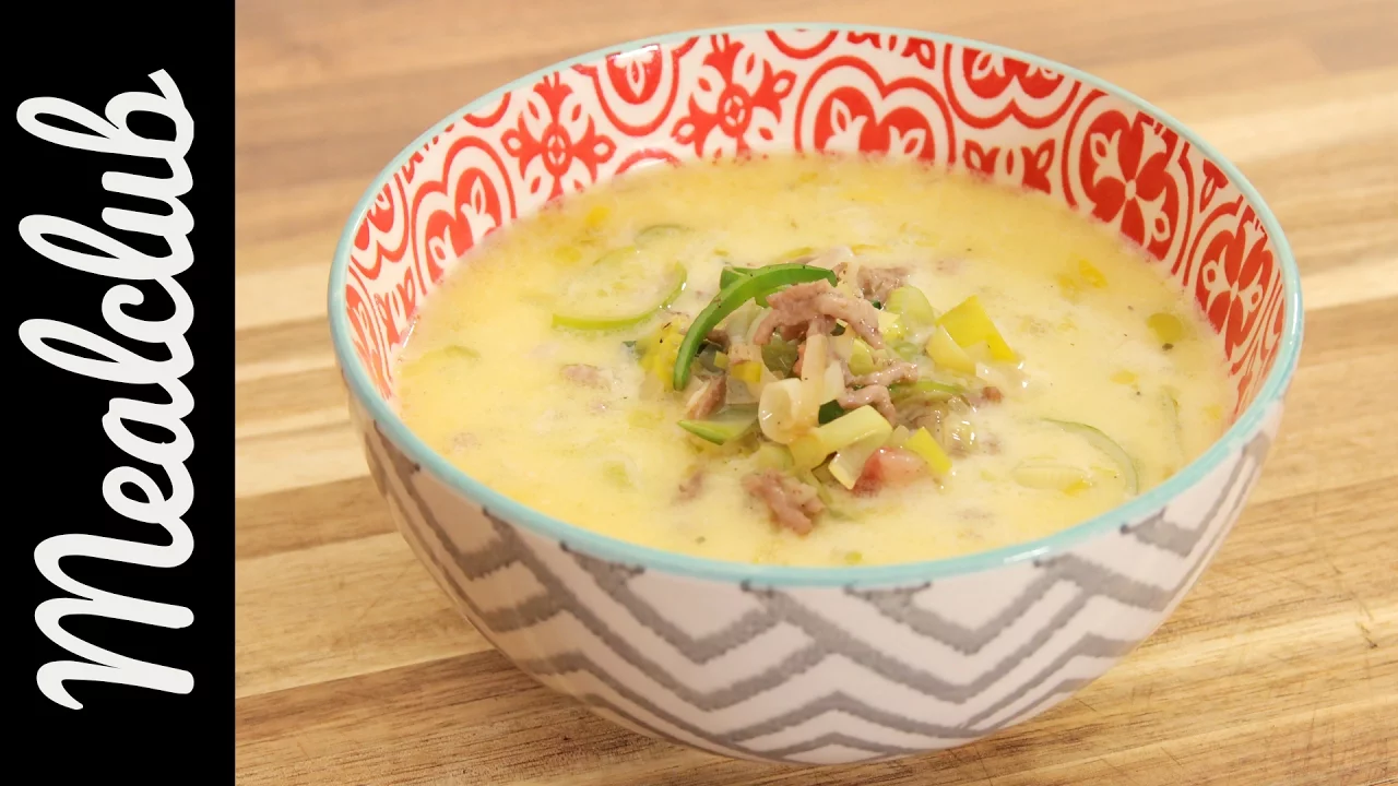 
          
          
          
            
            Käse-Lauch-Suppe (mit Hackfleisch) | MealClub
          
        . 