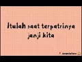 Download Lagu Achik Spin   Janji Kita  Lyrics Video