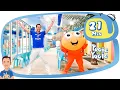 Pogie visits Goldfish Swim School Educational s for Kids Pogie the Yogie Full Episode