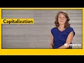 Capitalization