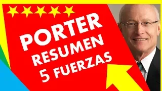Cinco FUERZAS de Michael Porter (RESUMEN Explicado en 5 MINUTOS) con ejemplos  | 5 Fuerzas