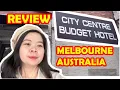 REVIEW CITY CENTER BUDGET HOTEL MELBOURNE AUSTRALIA