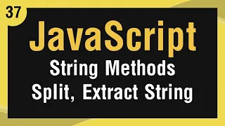 Learn JavaScript In Arabic - Strings Methods