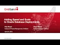 Adding Speed and Scale to Oracle Based Applications APIs and Analytics