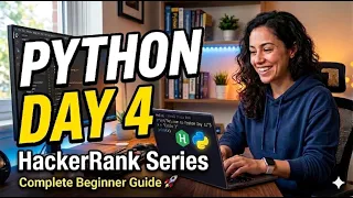Day 4 HackerRank python series loops - Print Squares Problem Explained Beginners Must Watch