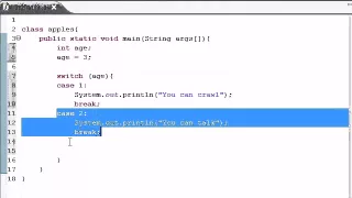 Java Tutorial for Beginners 12 Switch Statement